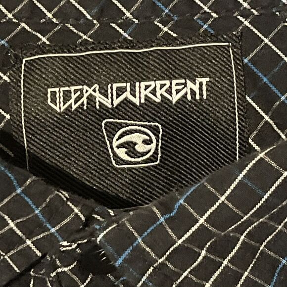 Ocean Current Men's Short‎ Sleeve Button Up Size LG - Picture 3 of 5